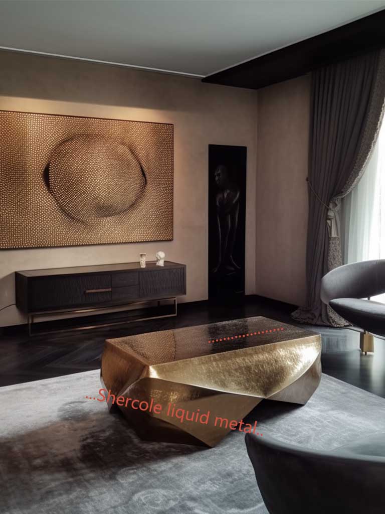 液態(tài)金屬能應(yīng)用到豪華住宅哪方面裝飾？